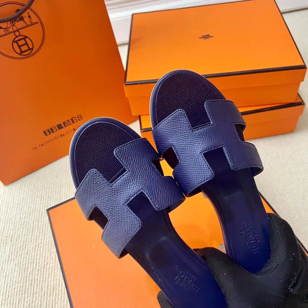 에르메스 올수공 오아시스 슬리퍼 샌들 앱송 38